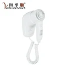Newest standing Custom Logo hotel wall mounted hair dryer with Europe plug