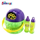 Bubble Electric Bubble Blizzard Basket Machine Toy For Kids With Handle And Removable Cover
