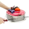 Adjustable Stainless Steel Layer Cake Slicer Kit Mousse Mould Slicing Cake mould
