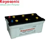 Truck Battery N150 12V 150AH Dry Charged Auto Car Battery Bus Battery