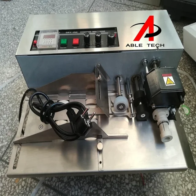 MY380 Type Stainless Steel batch expiry date coding machine