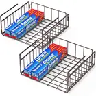 Nordic style Best quality Kitchen Bathroom Basket and cheap metal under shelf storage Basket