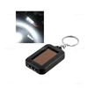 Solar rechargeable 3 led keychain light