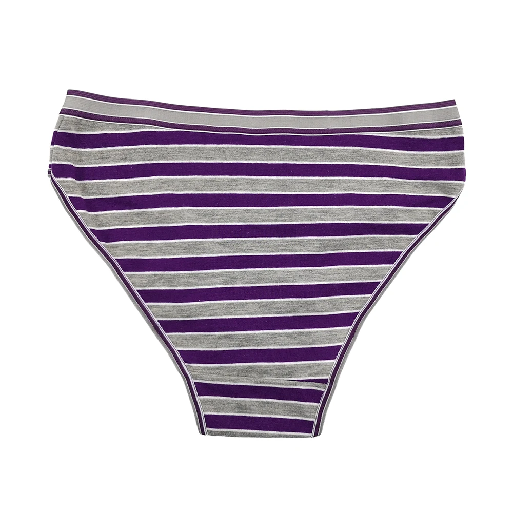 67219 Cotton Women Underwear Panties Striped Underwear For Women Sexy
