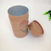 Factory Recycled Kraft Paper Aluminum Foil liner Snack Food Canister
