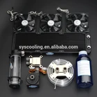 PC water cooling high performance complete CPU GPU radiator system liquid cooling kit