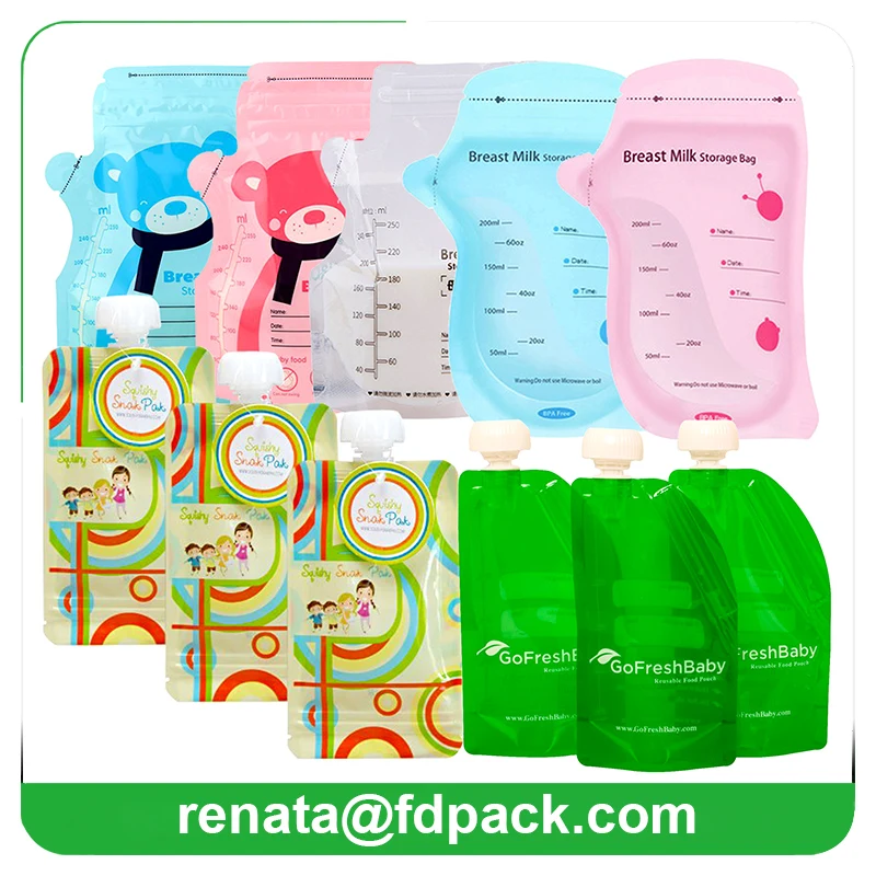 Spout Zipper Food Pouch