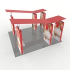 Trade Fabric Fabric Exhibition Stand Trade Show Aluminum Advertising Fabric Backdrop Exhibition Booth Stand
