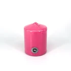 2018 Trends Colorful Style Decorative Pillar Scented Candles