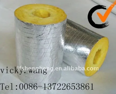 Glass wool pipe exporting sizes