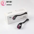 Best prices online shopping acne scar removal sterile acupuncture derma roller titanium black