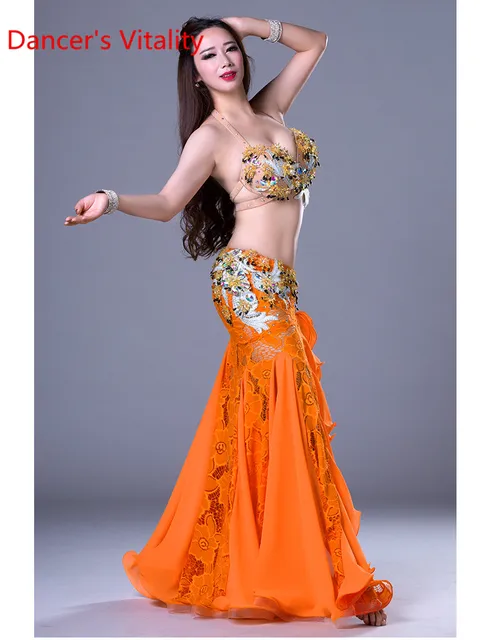 New Adult Lady Women Sequins Belly Dance Costume Set Oriental Belly Dancing  Suite Belt+Bra Samba Costumes Bellydance Wear Outfit - China Belly Dance  Costumes and Carnival Costumes price