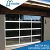 waterproof security door panels aluminum glass garage door