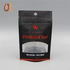 China factory design custom printing aluminum foil stand up childproof mylar packaging bags with transparent window