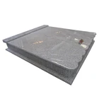 China Grey Granite G623 Hungary Single Tombstone For Sale