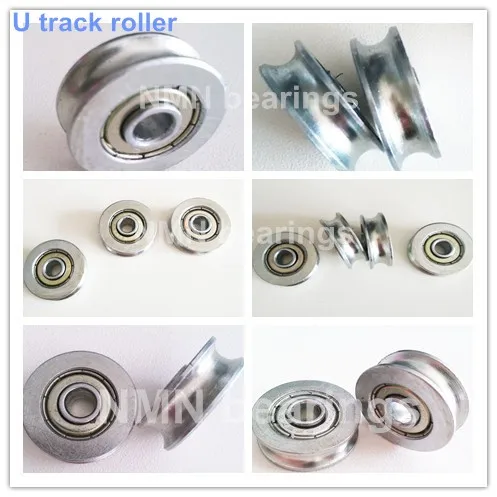 Hot Sale Low Noise and Long Working Life small u groove bearings roller 5*21*7mm