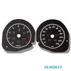 FE-MD017 Printing Custom 2D Auto Gauge Meter Speedometer Faceplates Manufacture