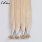 Double Drawn Raw Human Hair Extension Virgin i Tip Hair Vendor