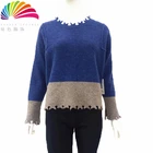 2019 Good custom women knit girl lady's fashionable model sweater for lady