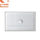Australia Electrical light wall switch and socket 1 gang SAA