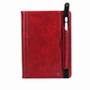For iPad 9.7 inch Book flip leather case with card slots, pencil holder table case for iPad 9.7" 2018