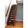 Easy Install DIY Space Saving Loft Stairs, Wooden Tread Straight Staircase