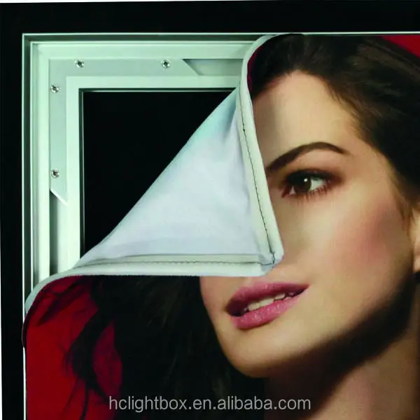 Advertising Fabric Light Box Indoor Outdoor Borderless Canvas Light Box