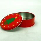 105mm metal printing round custom empty tin cans for cake