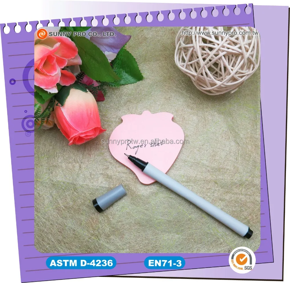 personalized rainbow fineliner pen sets gifts with sticky note