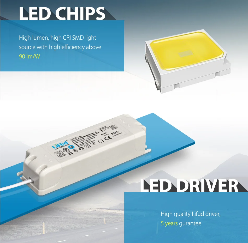 0-10V 2.4G RF IR DALI TRIAC WIFI ZIGBEE 50W 60x60cm 24x24 inch dimmable dali led panel light - ANKUX.COM