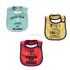 2018 New Design Baby waterproof bibs Cotton Baby bibs waterproof