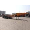 Shipping Container Chassis Carrier 20ft 2 Axles Skeleton Container Semi Trailer for Philippines