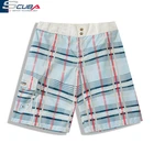 Oem fashion high quality white board shorts beachwear mens short surf hawaiian print shorts polyester pant