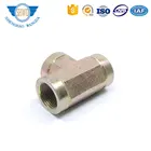 Eaton CC/ CD-RN Metric/BSP Male Threaded Three-way connection Pipe Fitting Hydraulic Tee Fitting With Swivel Nut