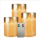Packaging Customization Glass Candles Jar Candle Glass Candles Jar Wax LED Candle