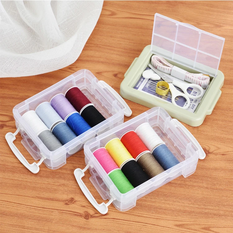 Convenient Compact Pp Mini Travel Sewing Kit Set Buy Travel Sewing