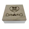 Best Quality 4 grids handmade wooden tea gift box