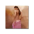 MYT Hot Sale Beautiful Ladies Handpainted Nude Oil Painting Pictures Wall Art Unframed