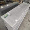 Cheap China polished surface Sesame White G603 Granite slab for Kitchen Countertops