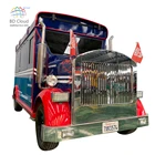 China supplier crepe trailer popcorn food truck for sale fast food vending cart