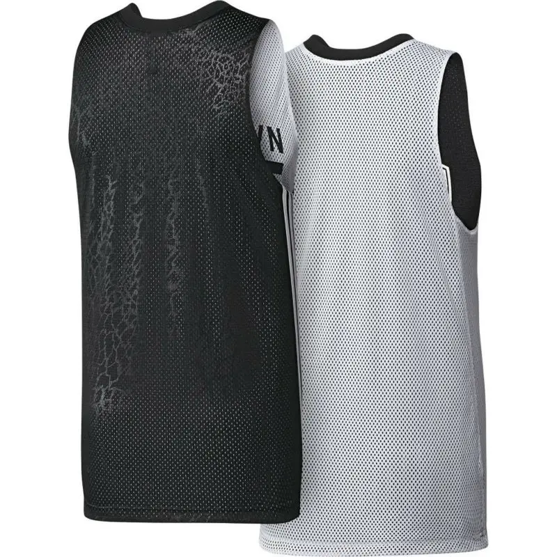 Custom Black And White Blank Mesh Basketball Jerseys Buy Blank Mesh