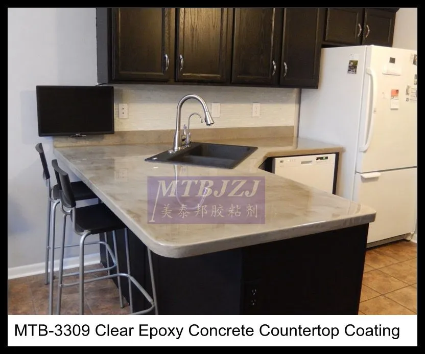 Ultra Clear Waterproof Epoxy Countertop Coating View Crystal