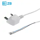 3 pin 13A UK power cord with fuse german schUKo plug & socket