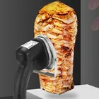 KS100BU New products Commercial cooked lamb manual meat slicer cutting machine Portable electric shawarma slicer