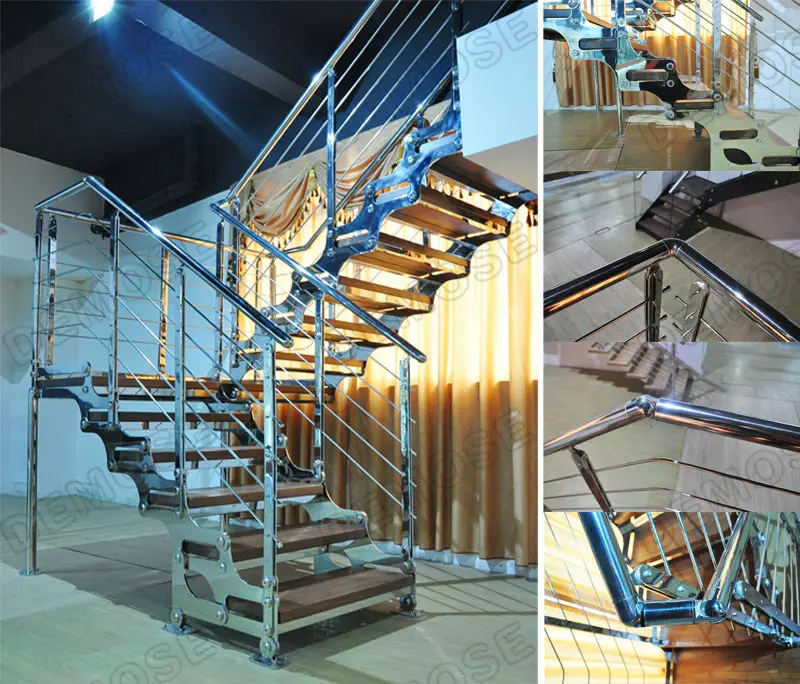 Metal Utilizado Acero Escaleras Escalera Tubo Pasamanos Laminado