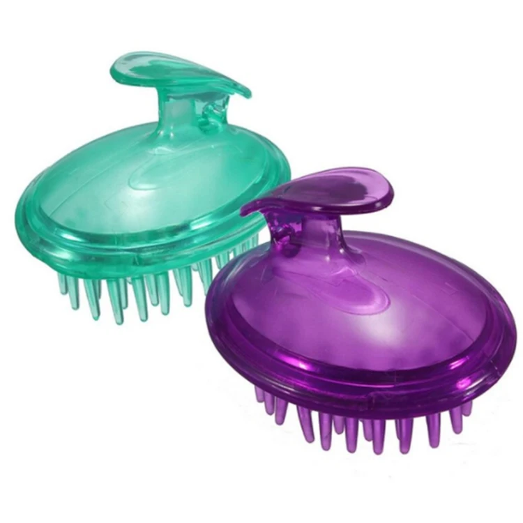 plastic shampoo brush