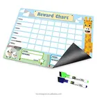 New Dry Erase Magnetic Reward Chart For 2 or 3 Kids In Home Kitchen Fridge magnets