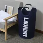 Modern 2020 Amazon Home Center Fabric Large Portable Collapsible Foldable Separator Washing Laundry Hamper Basket Bag