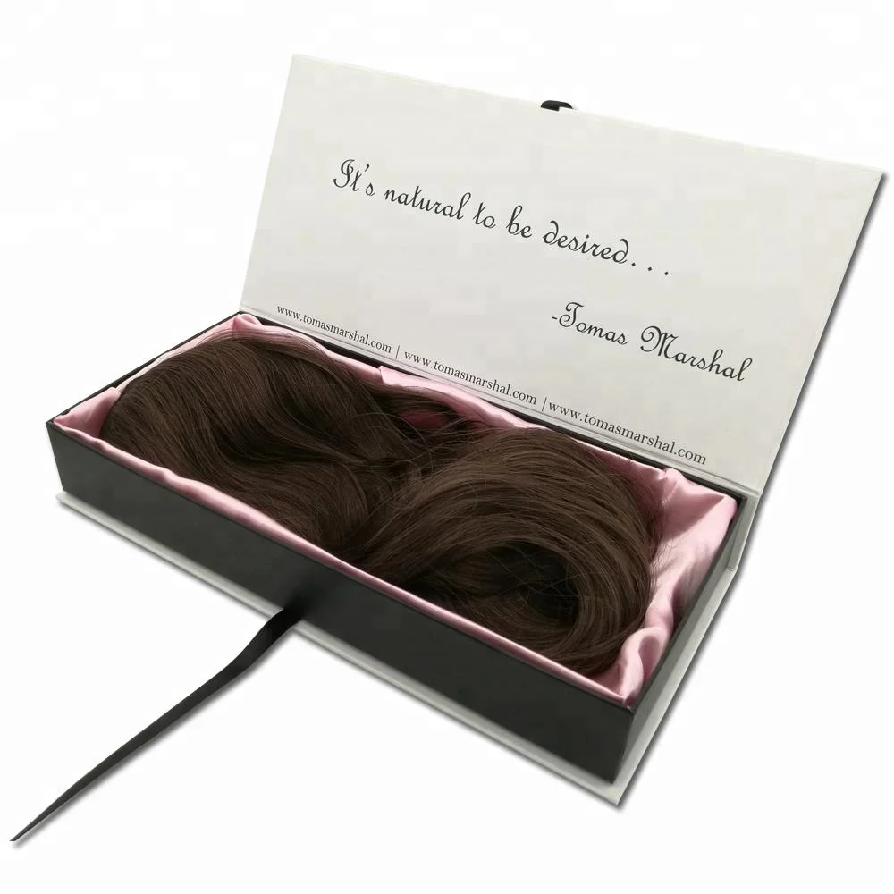 Custom Logo Weave Bundle Hair Extension Packaging Box Buy Luxury