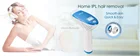 Home use hair removal ipl device hair removal laser epilator with LCD display system